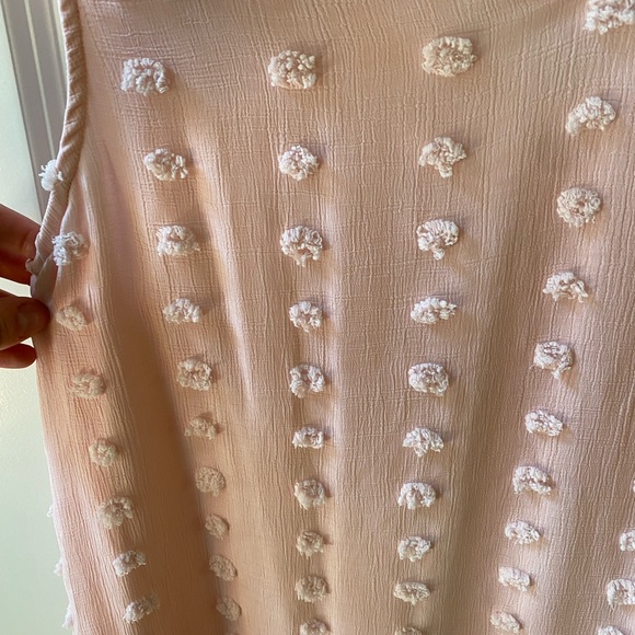 Pink Lily Women’s Pom Shift Dress in Light Pink - Picture 5 of 5